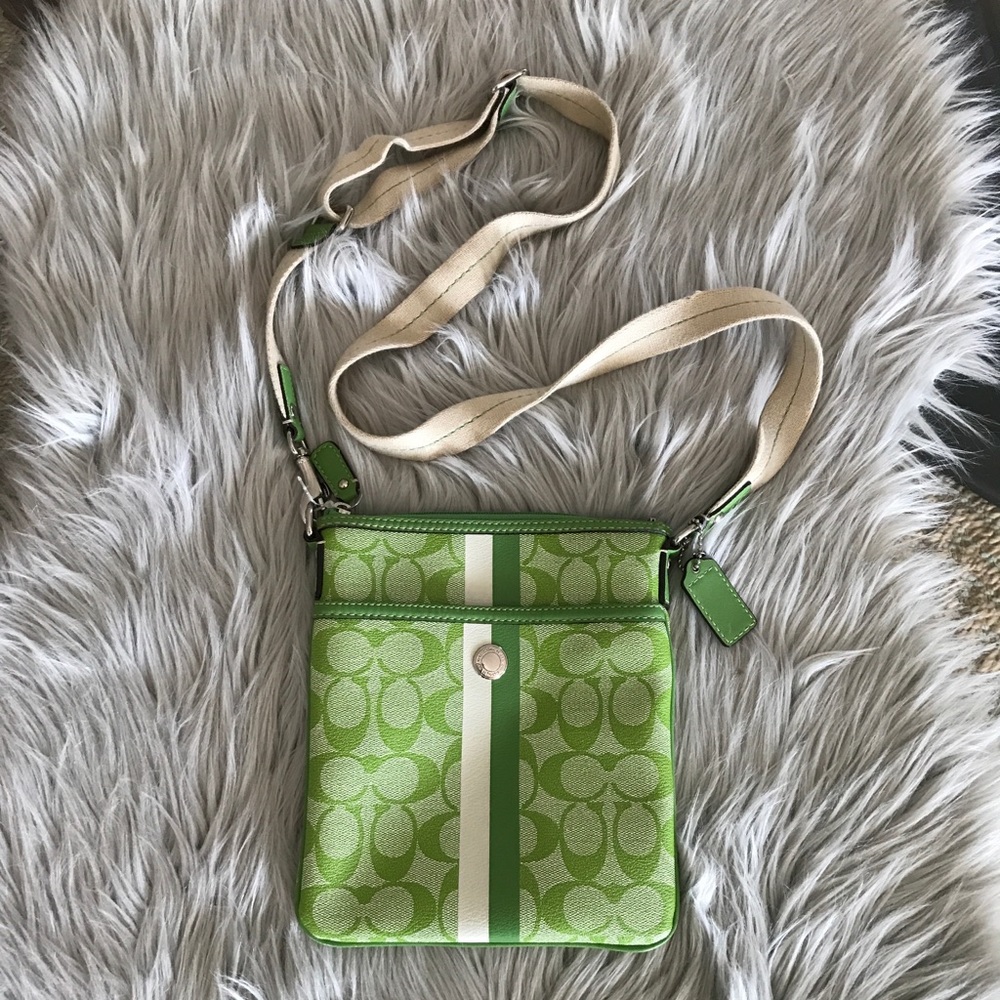 Coach Logo Cross Body Bag